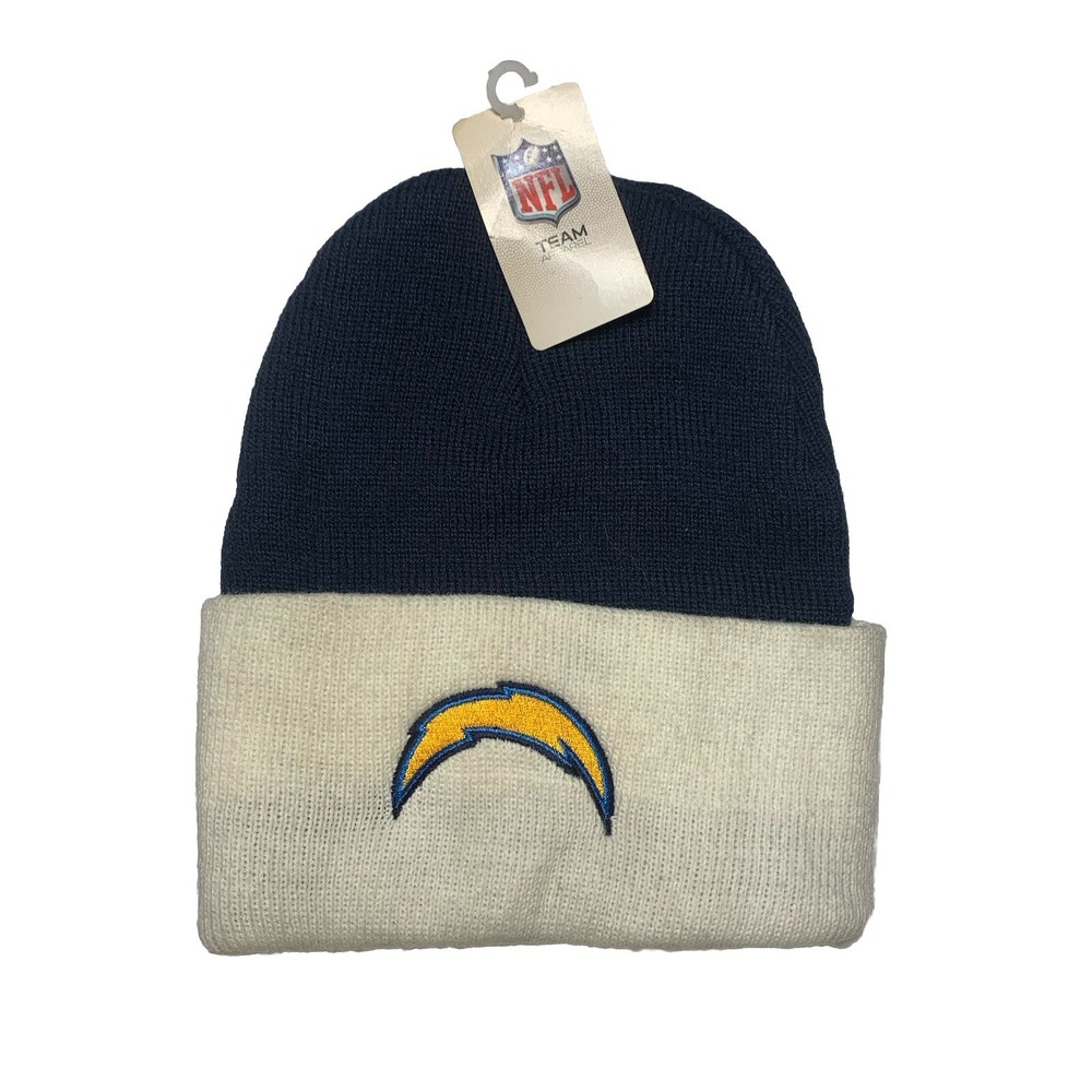 San Diego LA Chargers Beanie Cuffed Knit Winter NFL Sports Hat Skull Cap OSFA